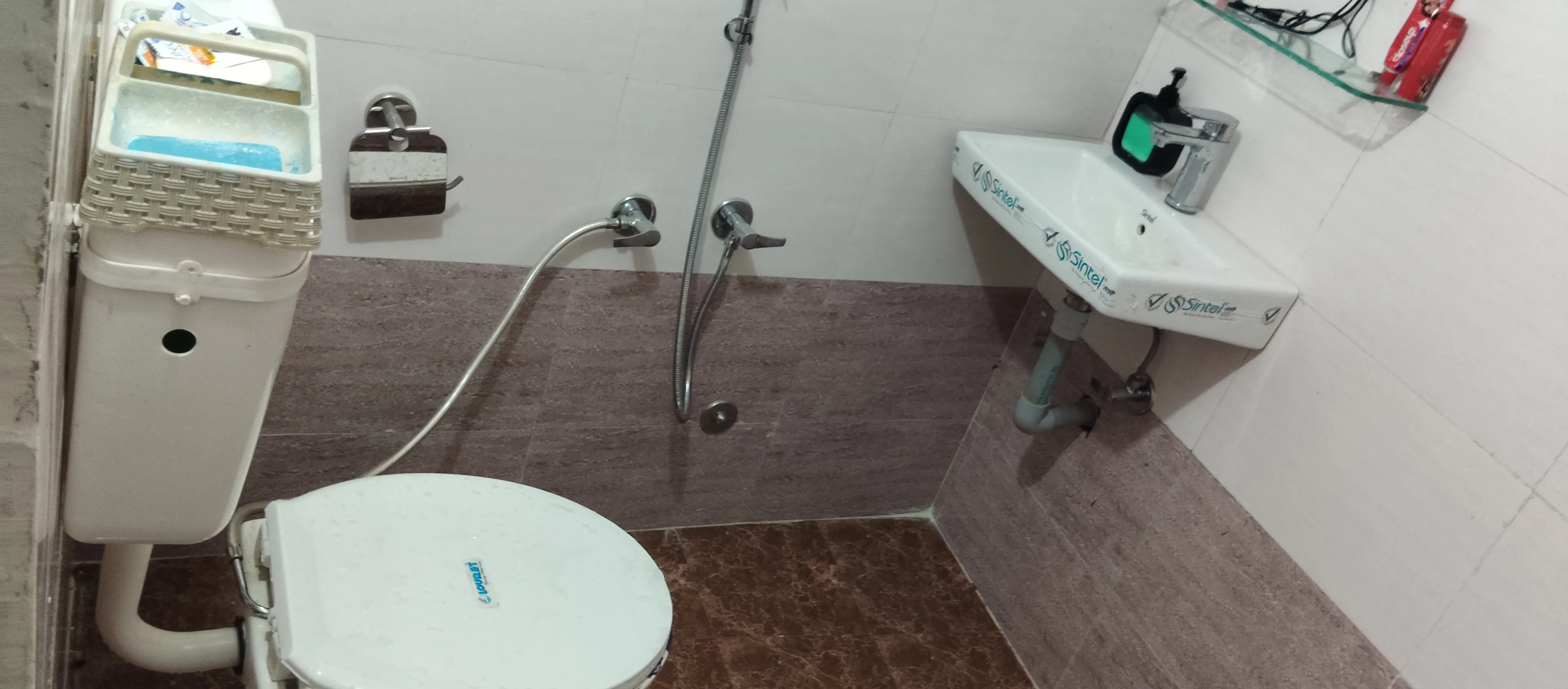 The attached bathroom for the standard room.