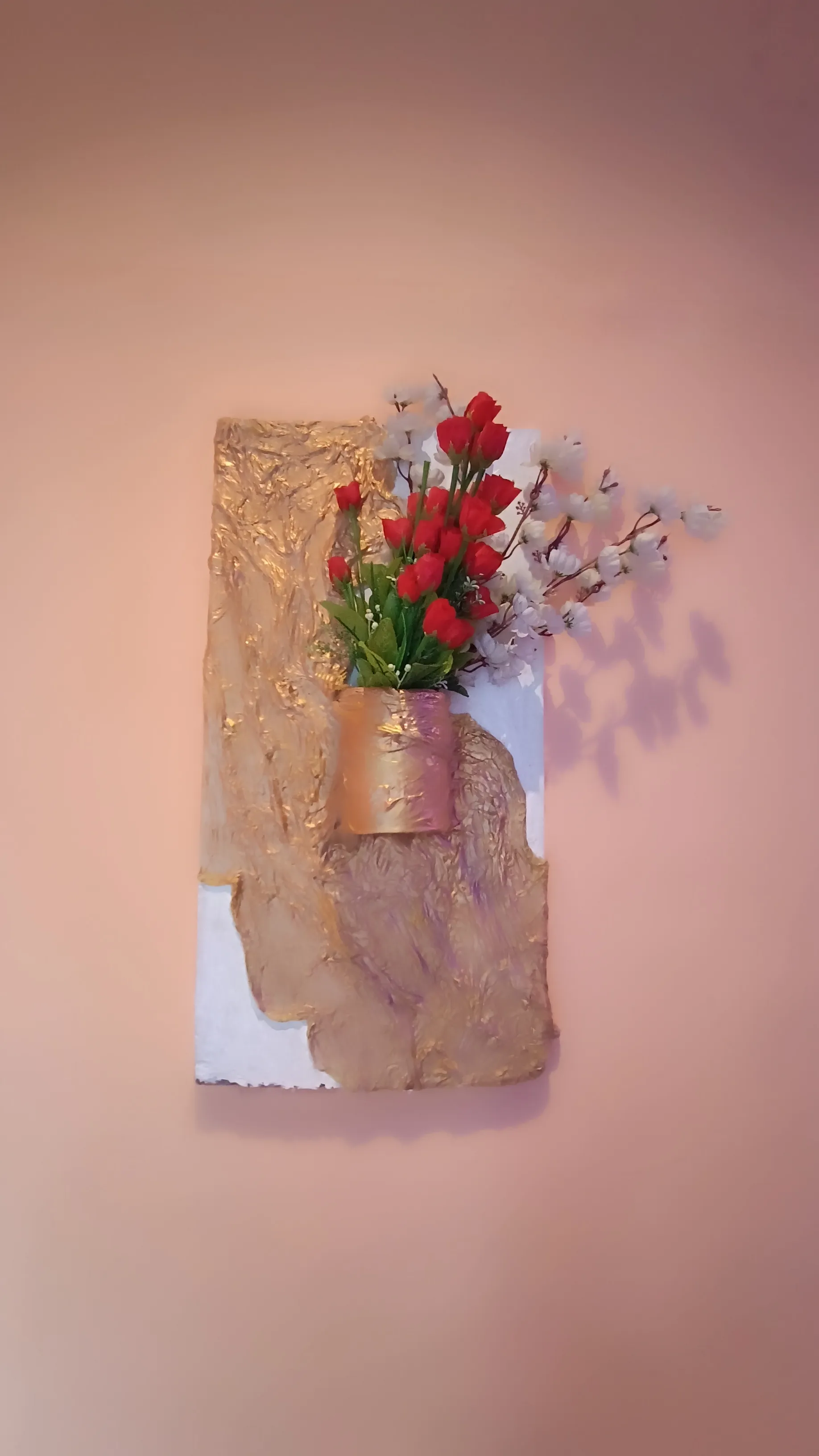 Decorative wall art in the standard room.